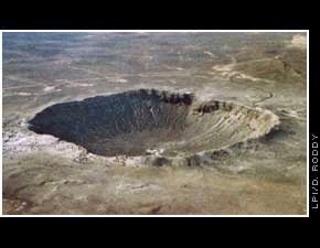 Barringer Meteor Crater NASA